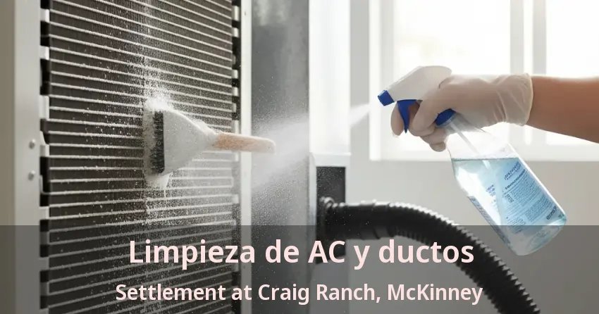 Limpieza de AC y ductos Settlement at Craig Ranch, McKinney - TX Limpieza de AC y ductos Settlement at Craig Ranch, McKinney - TX