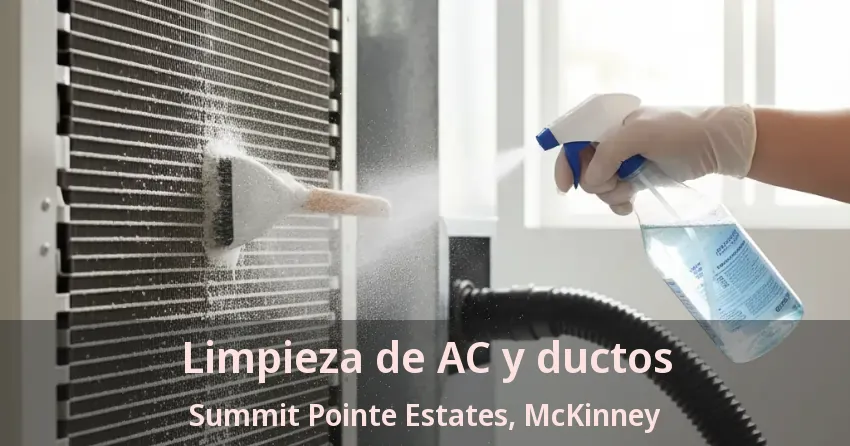 Limpieza de AC y ductos Summit Pointe Estates, McKinney - TX Limpieza de AC y ductos Summit Pointe Estates, McKinney - TX