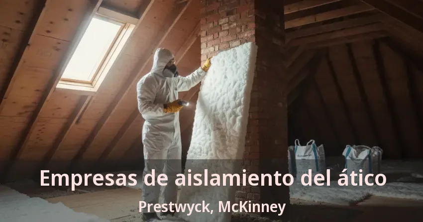 Empresas de aislamiento del ático Prestwyck, McKinney - TX Empresas de aislamiento del ático Prestwyck, McKinney - TX