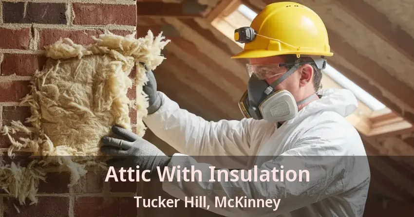 Attic With Insulation Tucker Hill, McKinney - TX Attic With Insulation Tucker Hill, McKinney - TX