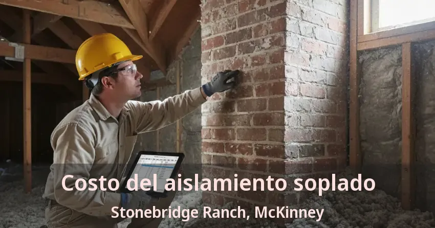 Costo del aislamiento soplado Stonebridge Ranch, McKinney - TX