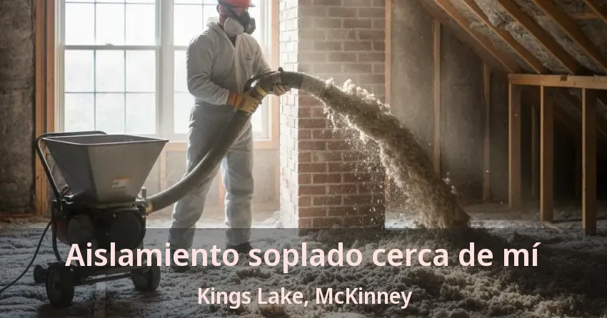 Aislamiento soplado cerca de mí Kings Lake, McKinney - TX Aislamiento soplado cerca de mí Kings Lake, McKinney - TX