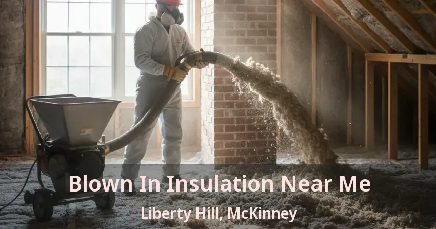 Blown In Insulation Near Me Liberty Hill, McKinney - TX Blown In Insulation Near Me Liberty Hill, McKinney - TX