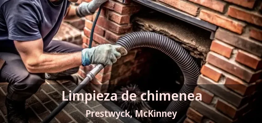 Limpieza de chimenea Prestwyck, McKinney - TX