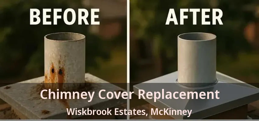 Chimney Cover Replacement Wiskbrook Estates, McKinney - TX