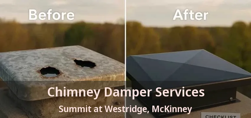 Chimney Damper Services Summit at Westridge, McKinney - TX Chimney Damper Services Summit at Westridge, McKinney - TX
