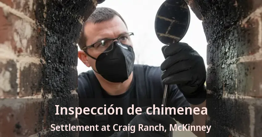 Inspección de chimenea Settlement at Craig Ranch, McKinney - TX