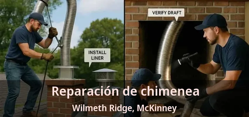 Reparación de chimenea Wilmeth Ridge, McKinney - TX