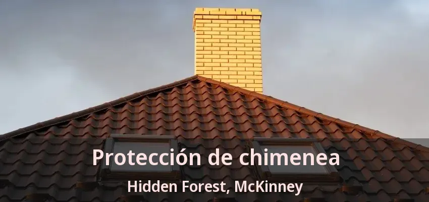Protección de chimenea Hidden Forest, McKinney - TX