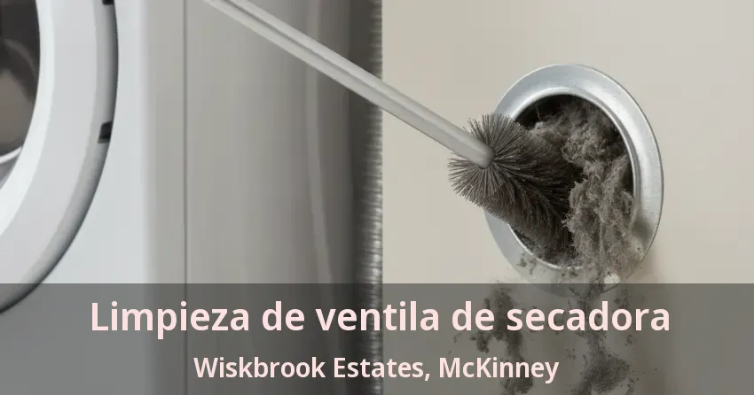 Limpieza de ventila de secadora Wiskbrook Estates, McKinney - TX Limpieza de ventila de secadora Wiskbrook Estates, McKinney - TX