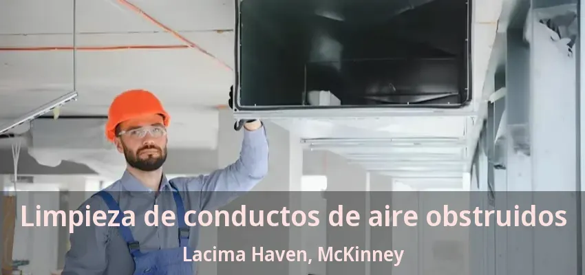 Limpieza de conductos de aire obstruidos Lacima Haven, McKinney - TX