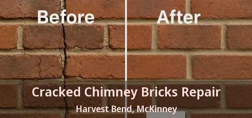 Cracked Chimney Bricks Repair Harvest Bend, McKinney - TX