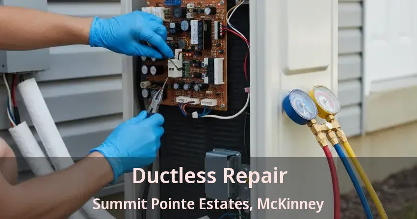 Ductless Repair Summit Pointe Estates, McKinney - TX