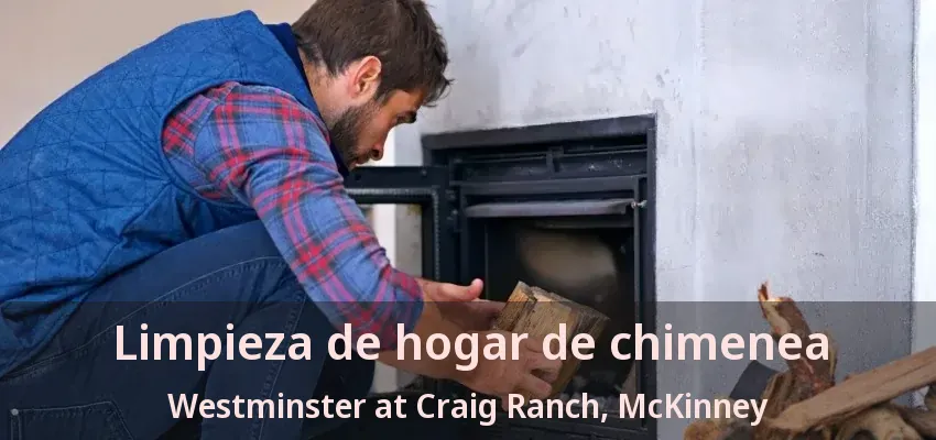 Limpieza de hogar de chimenea Westminster at Craig Ranch, McKinney - TX
