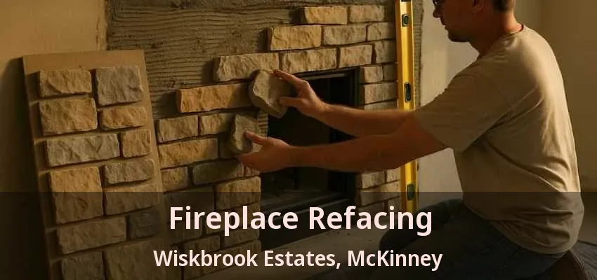 Fireplace Refacing Wiskbrook Estates, McKinney - TX Fireplace Refacing Wiskbrook Estates, McKinney - TX