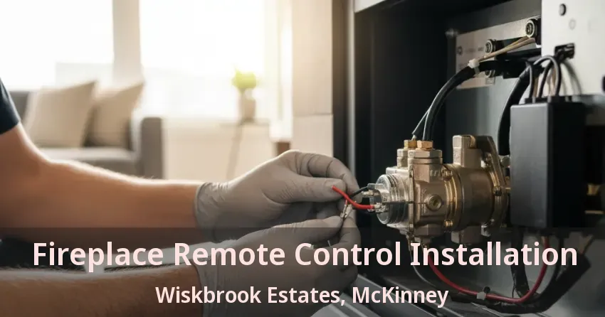Fireplace Remote Control Installation Wiskbrook Estates, McKinney - TX