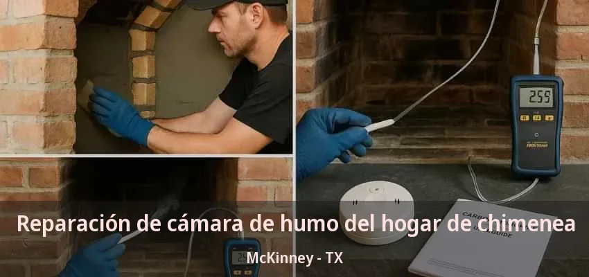 Reparación de cámara de humo del hogar de chimenea McKinney - TX