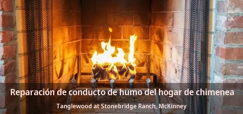 Reparación de conducto de humo del hogar de chimenea Tanglewood at Stonebridge Ranch, McKinney - TX