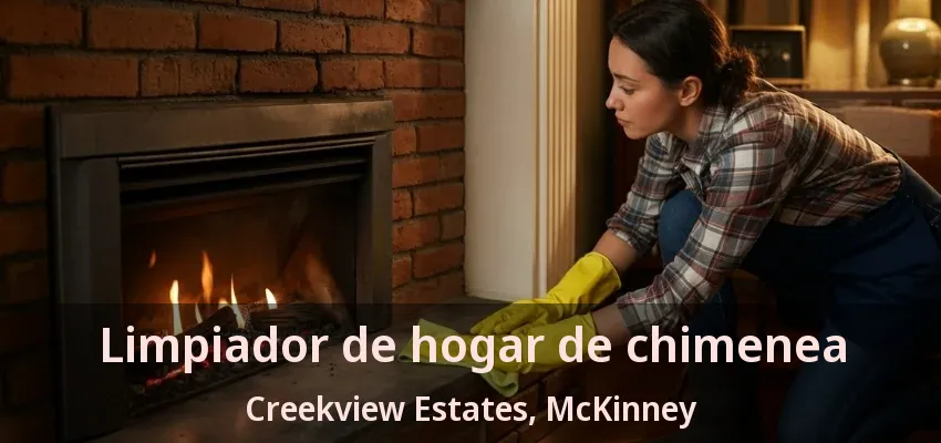 Limpiador de hogar de chimenea Creekview Estates, McKinney - TX