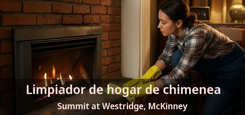 Limpiador de hogar de chimenea Summit at Westridge, McKinney - TX Limpiador de hogar de chimenea Summit at Westridge, McKinney - TX