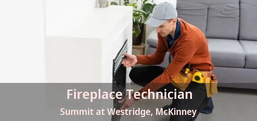 Fireplace Technician Summit at Westridge, McKinney - TX