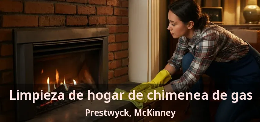 Limpieza de hogar de chimenea de gas Prestwyck, McKinney - TX Limpieza de hogar de chimenea de gas Prestwyck, McKinney - TX