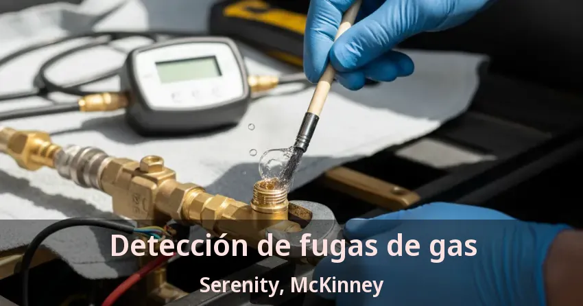 Detección de fugas de gas Serenity, McKinney - TX Detección de fugas de gas Serenity, McKinney - TX