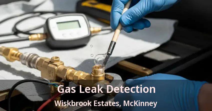 Gas Leak Detection Wiskbrook Estates, McKinney - TX