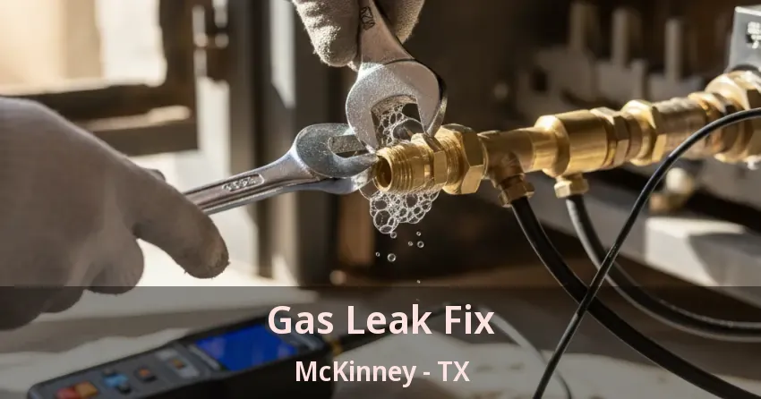 Gas Leak Fix McKinney - TX