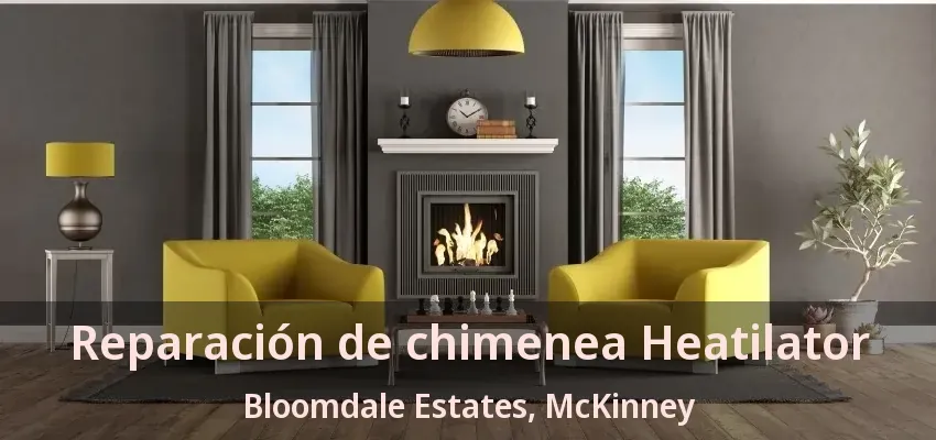 Reparación de chimenea Heatilator Bloomdale Estates, McKinney - TX