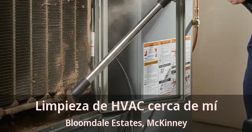 Limpieza de HVAC cerca de mí Bloomdale Estates, McKinney - TX