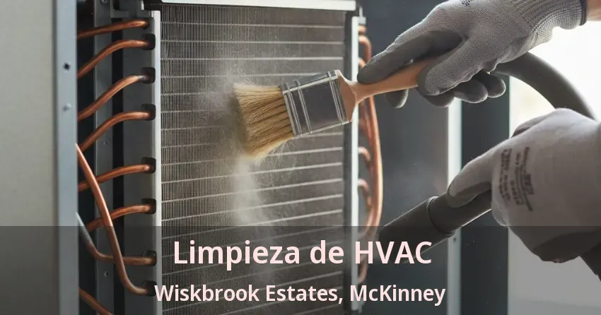 Limpieza de HVAC Wiskbrook Estates, McKinney - TX