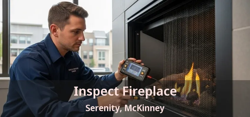 Inspect Fireplace Serenity, McKinney - TX Inspect Fireplace Serenity, McKinney - TX