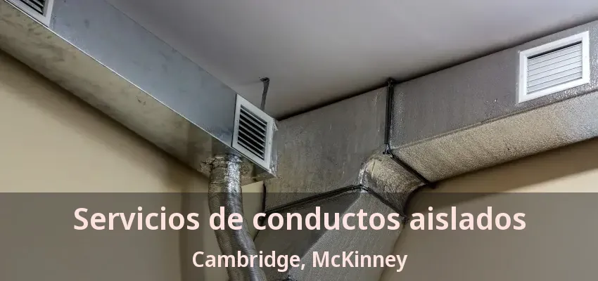 Servicios de conductos aislados Cambridge, McKinney - TX