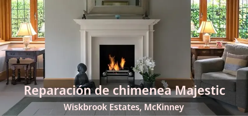 Reparación de chimenea Majestic Wiskbrook Estates, McKinney - TX