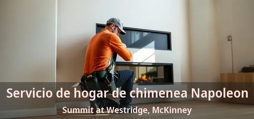 Servicio de hogar de chimenea Napoleon Summit at Westridge, McKinney - TX