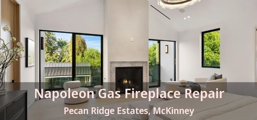 Napoleon Gas Fireplace Repair Pecan Ridge Estates, McKinney - TX