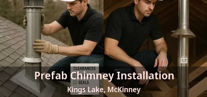 Prefab Chimney Installation Kings Lake, McKinney - TX