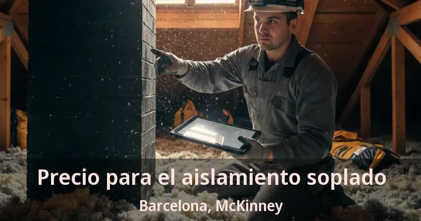 Precio para el aislamiento soplado Barcelona, McKinney - TX Precio para el aislamiento soplado Barcelona, McKinney - TX